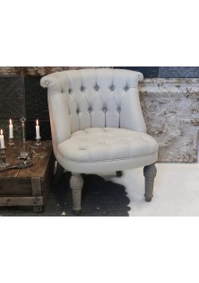 French Armchair in linen...